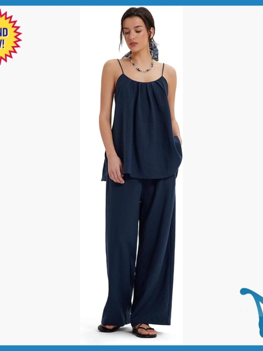 Linen Two Piece Set Backless Lounge Outfit Summer Travel Beach